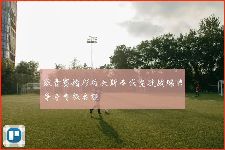 欧青赛精彩对决斯洛伐克迎战瑞典争夺晋级名额